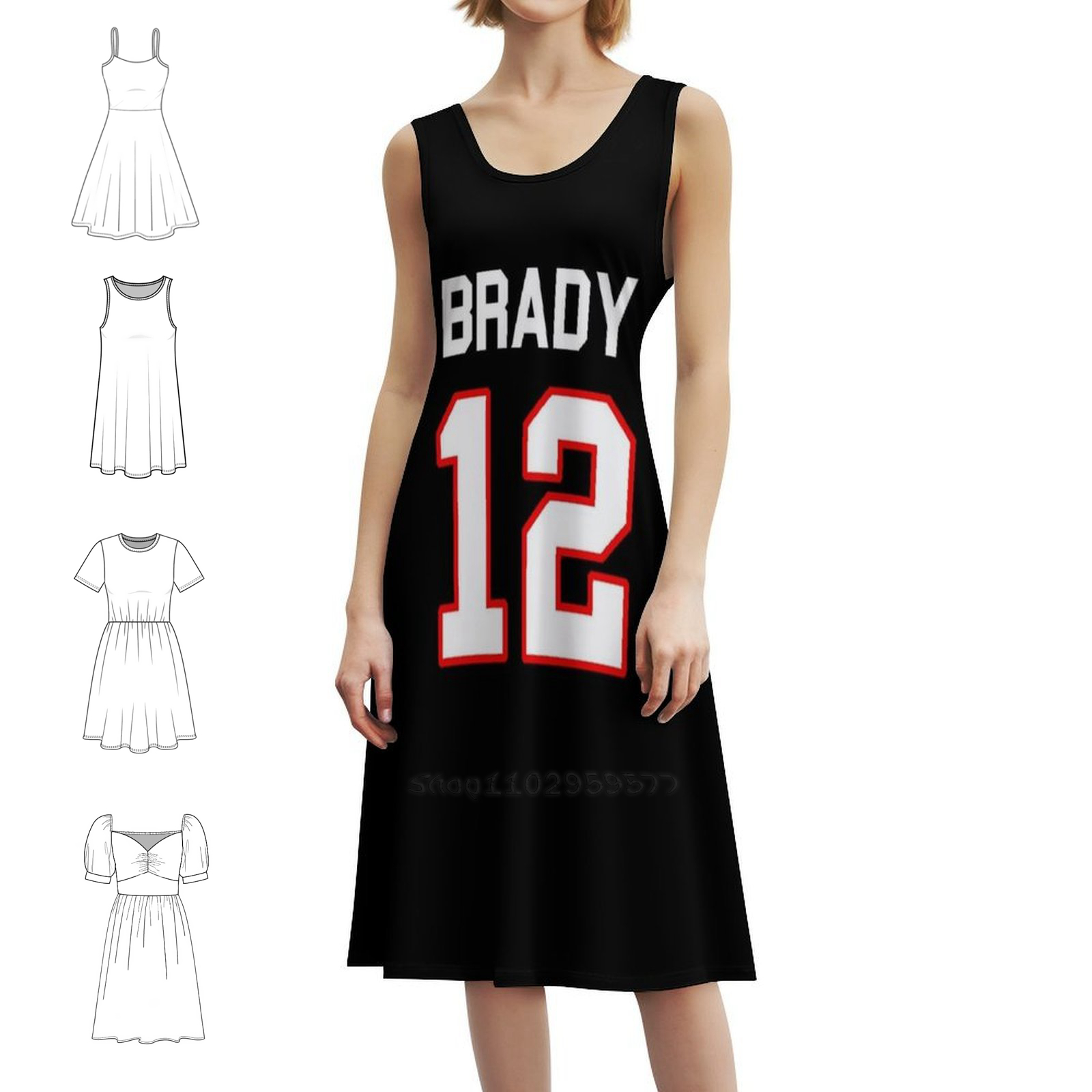Women Fashion Gown - Brady Boho Şık Elbise Zarif Moda