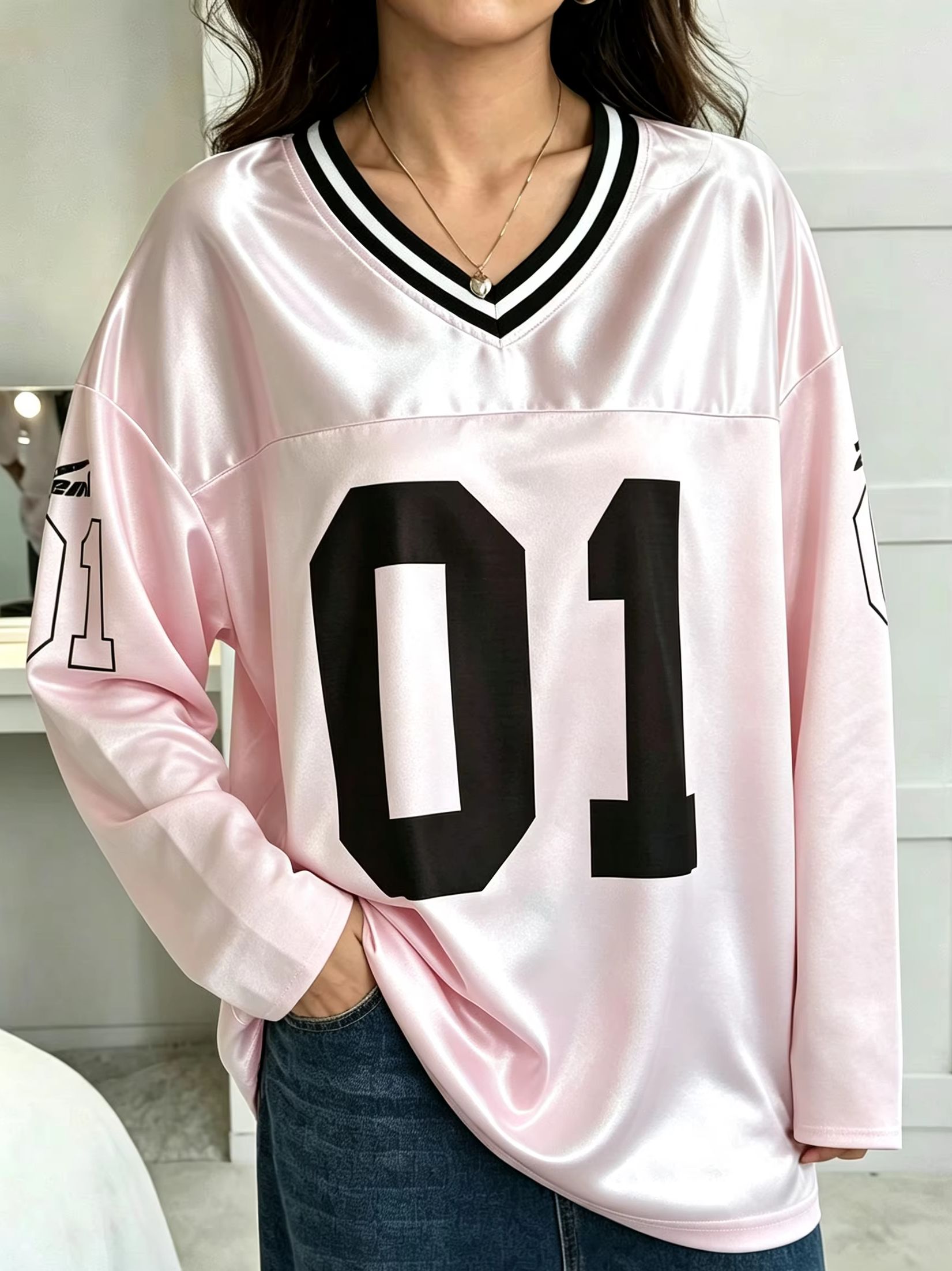 Women'S Fashion Trends - Erkek Kadın Vintage Uzun Kollu Oversize