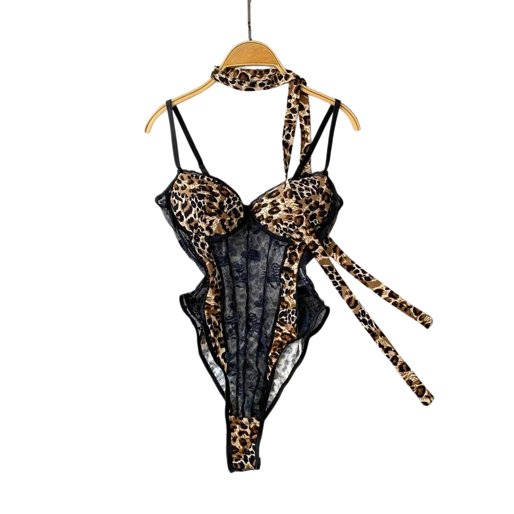 Women'S Fashion Trends - Kadın Hotsweet V Yaka Leopar İnce