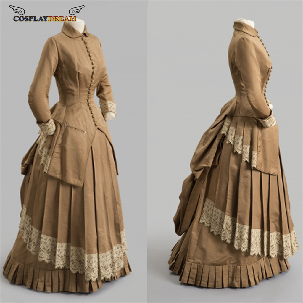 Women Fashion Gown - 19. Yüzyıl Moda elbisesi Viktorya dönemi