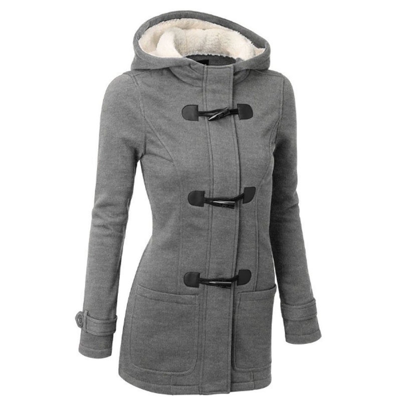Women'S Fashion Jackets Amazon - Amazon Kapüşonlu Klasik İnek Boynuzu Düğmeli