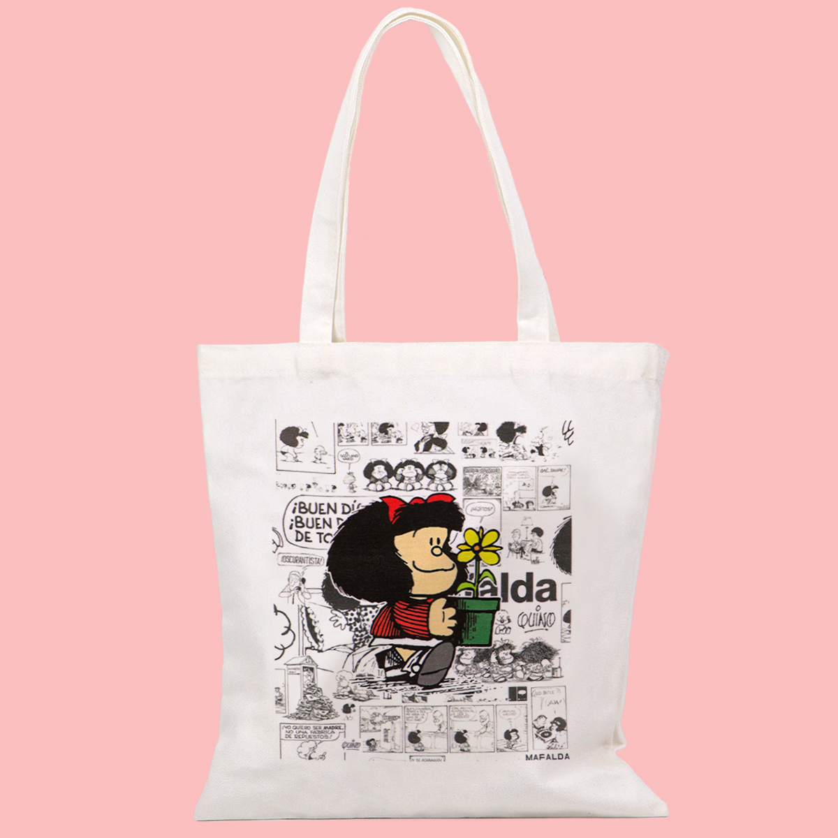 Women Fashion Japan - Moda Kanvas Tote Çanta Kadın Karikatür