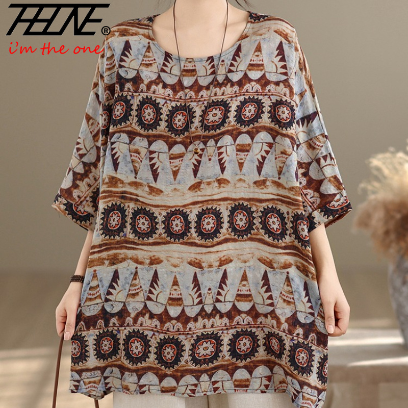 Women'S Fashion Jersey - THHONE Artı Boyutu Moda Yaz Kadın