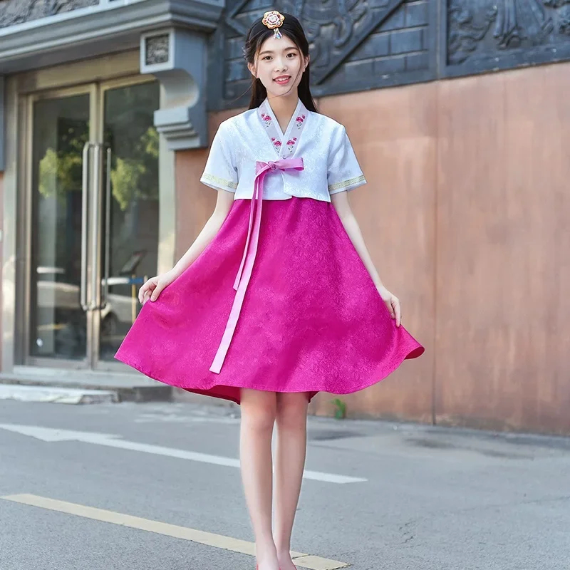 Women'S Fashion Jackets - 2026 2024 Kadın Hanbok Elbise Geleneksel