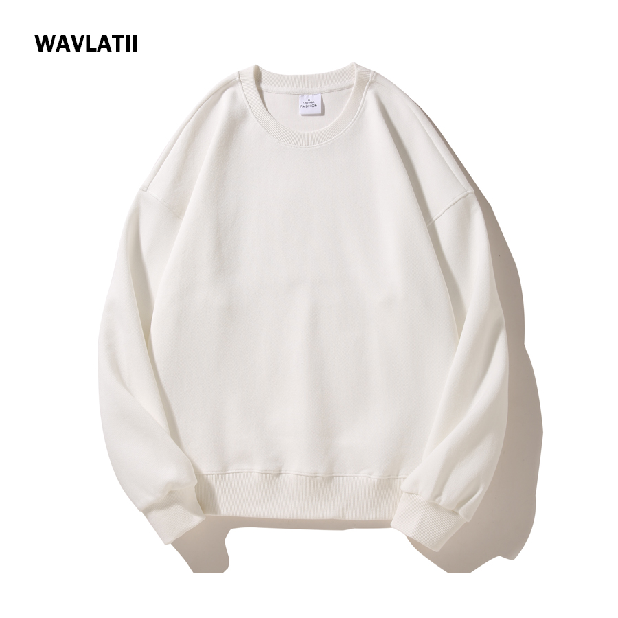Hoodie Women Oversized - WAVLATII Kadınlar Yeni Büyük Boy Tişörtü
