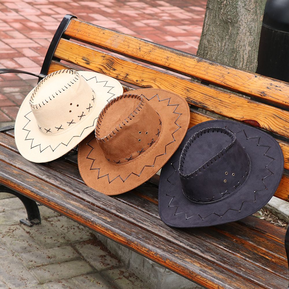 Unisex kovboy şapkası süet mod - Women'S Fashion Wild West incelemesi ve fiyatı