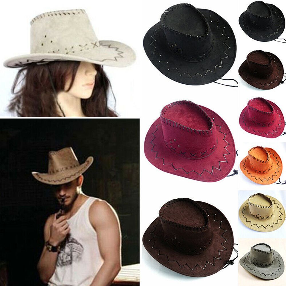 Unisex kovboy şapkası süet mod - Women'S Fashion Wild West incelemesi ve fiyatı