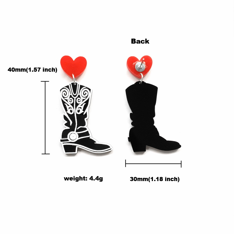 Moda siyah kovboy çizmeleri be - Women'S Fashion Wild West incelemesi ve fiyatı