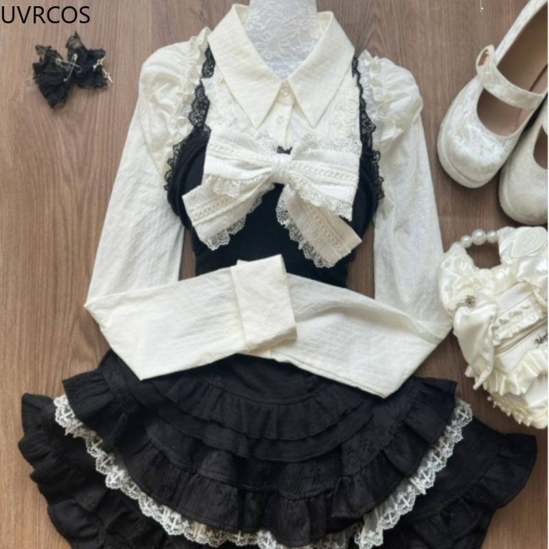 Y2k Estetik Lolita Tarzı 3 Par - Women Fashion Japan incelemesi ve fiyatı