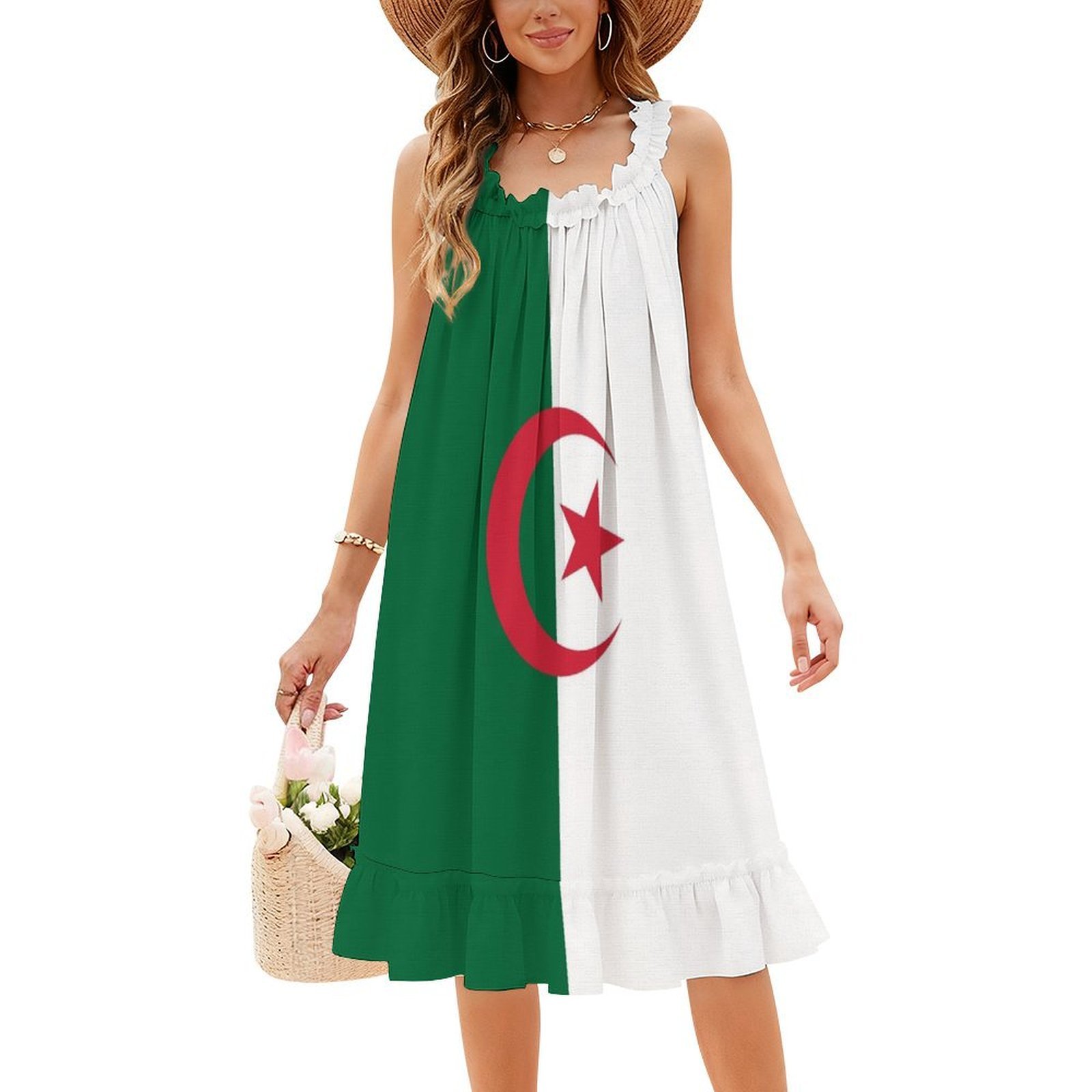 Cezayir Bayrağı Boho Şık Elbis - Women Fashion Gown incelemesi ve fiyatı