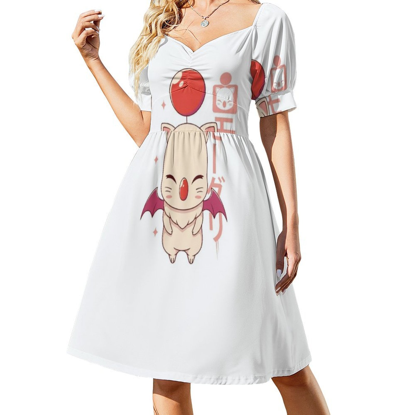 Moogle Kupo! Boho Chic Elbise  - Women Fashion Gown incelemesi ve fiyatı