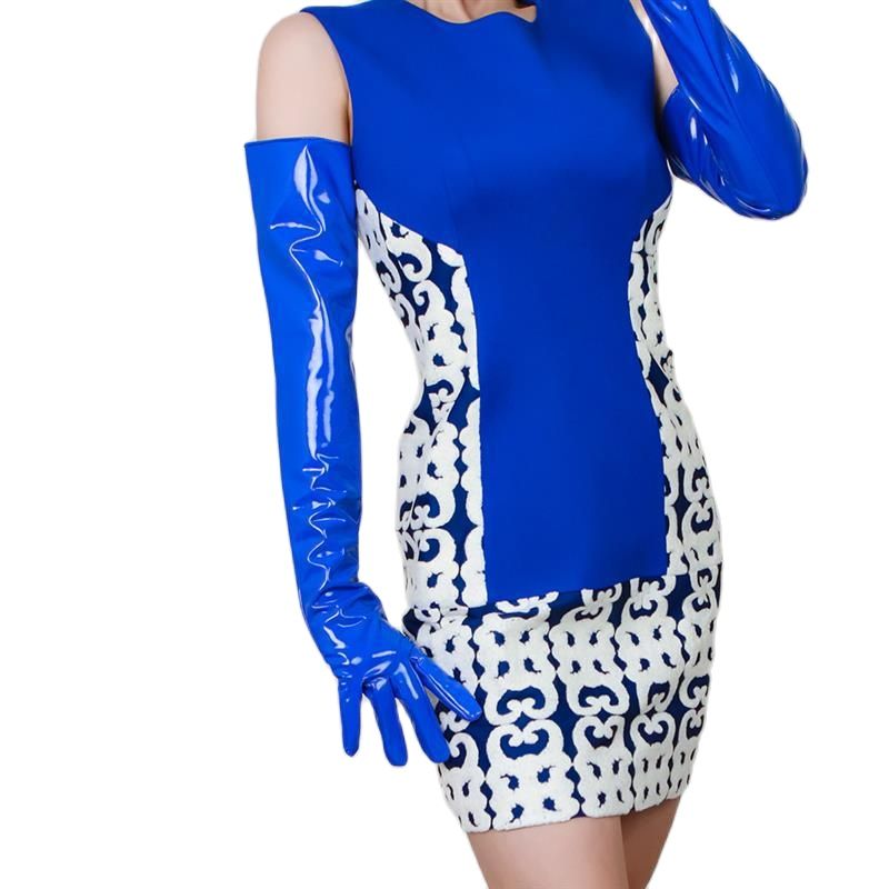 60cm Ekstra Uzun Patentli Deri - Women Fashion Over 60 incelemesi ve fiyatı
