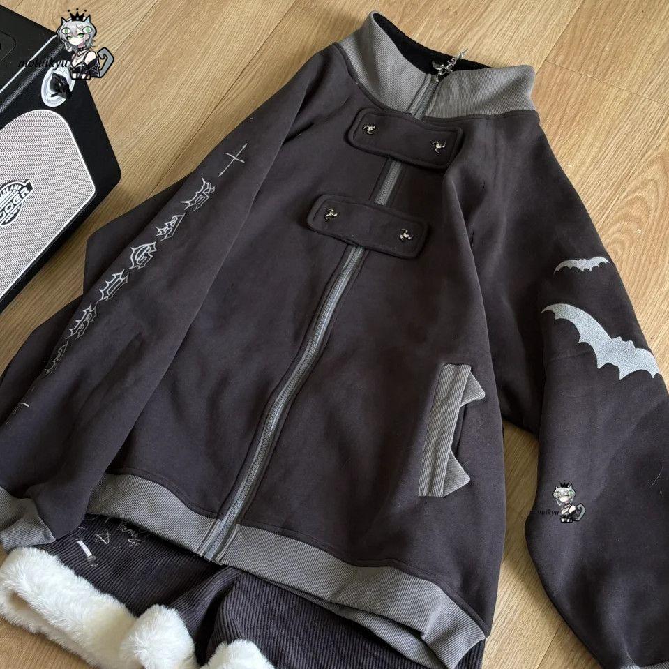 Y2K Gotik Fermuarlı Kapüşonlu  - Hoodie Women Oversized incelemesi ve fiyatı