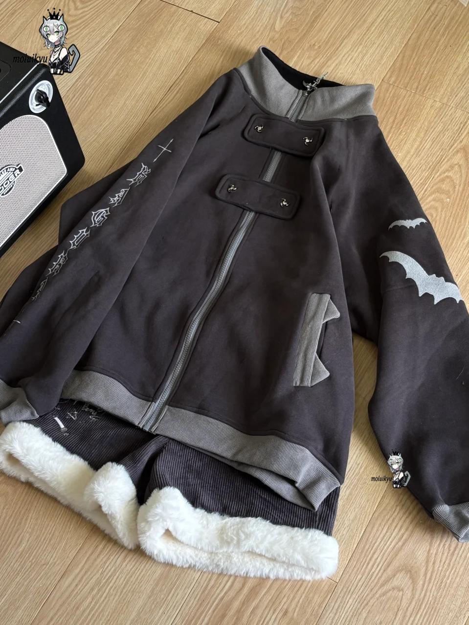 Y2K Gotik Fermuarlı Kapüşonlu  - Hoodie Women Oversized incelemesi ve fiyatı