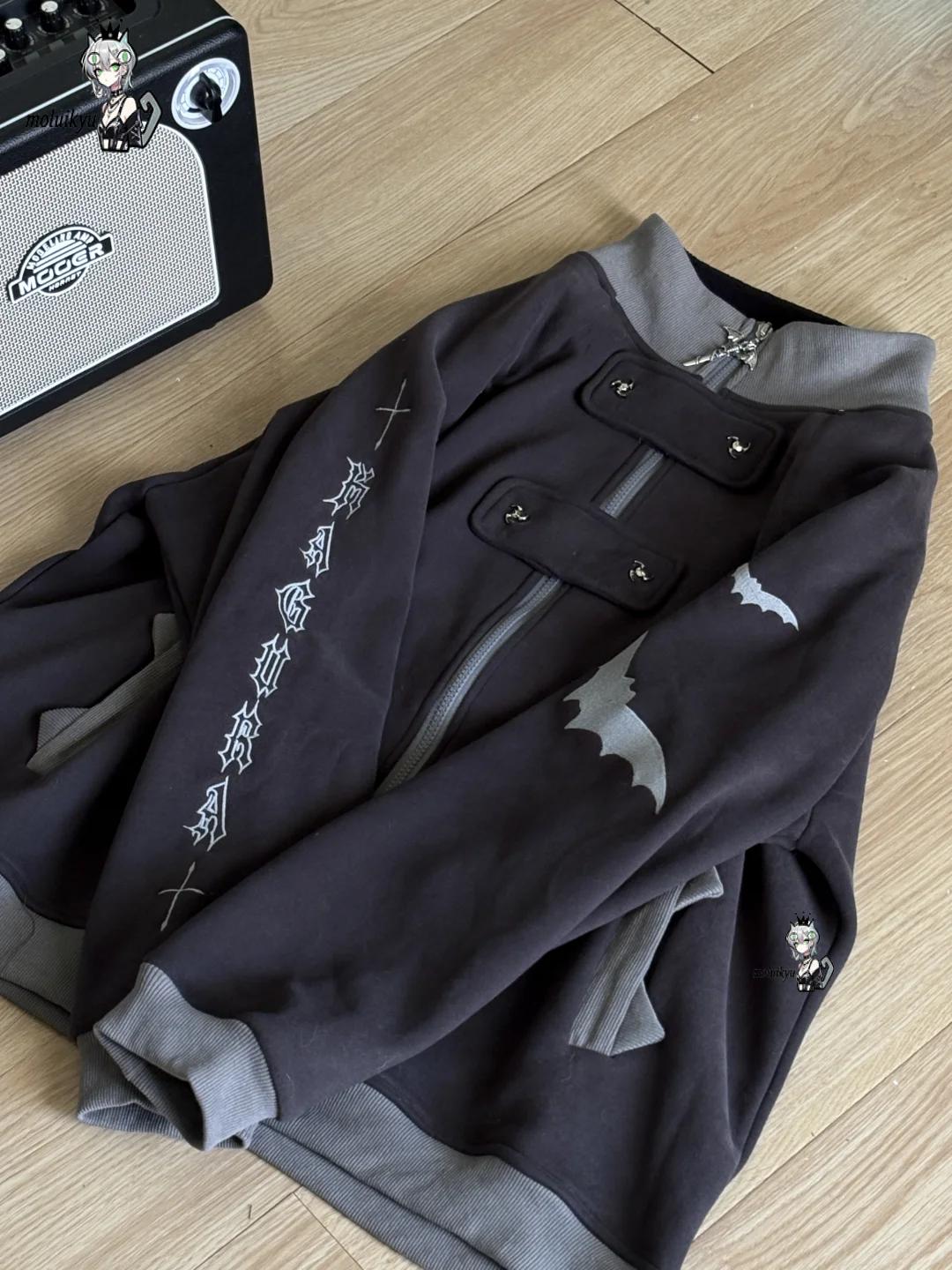 Y2K Gotik Fermuarlı Kapüşonlu  - Hoodie Women Oversized incelemesi ve fiyatı