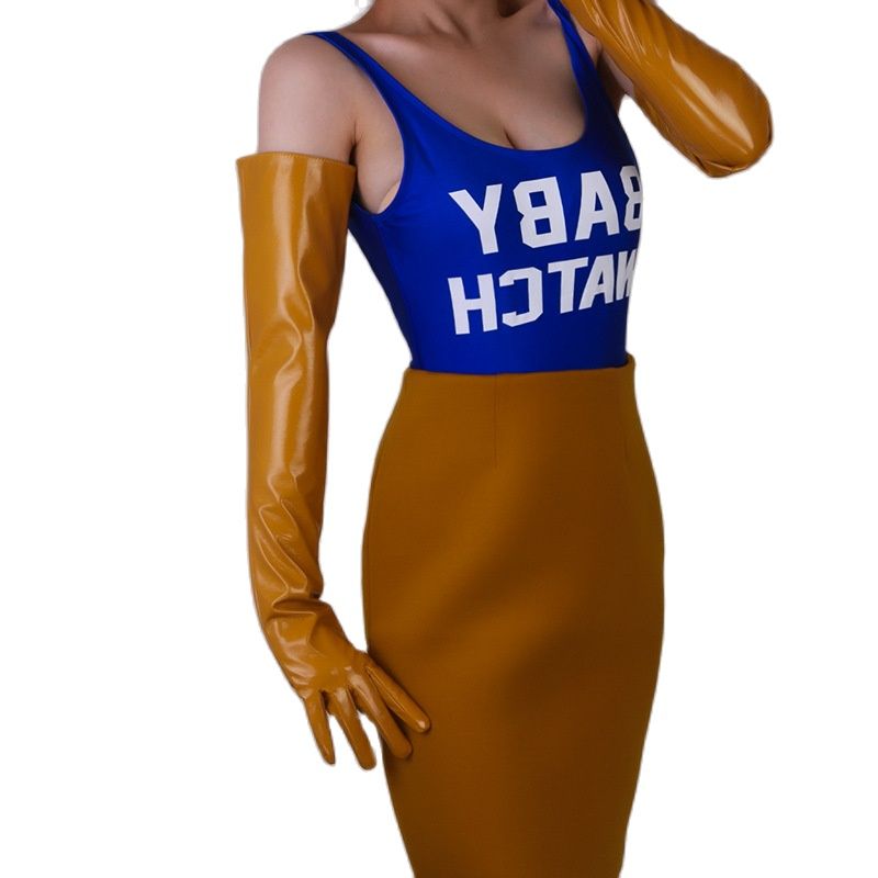 60cm Ekstra Uzun Rugan Eldiven - Women Fashion Over 60 incelemesi ve fiyatı