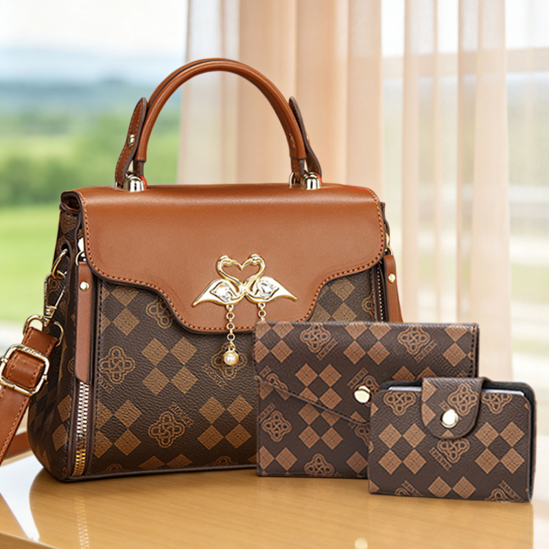 3 parçalı kadın çanta seti, ha - Crossbody Bag Women incelemesi ve fiyatı