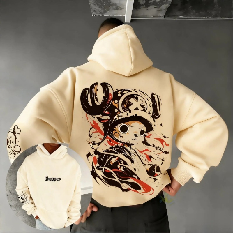 2026 Yaz Tek Parça Chopper Ani - Hoodie Women Oversized incelemesi ve fiyatı