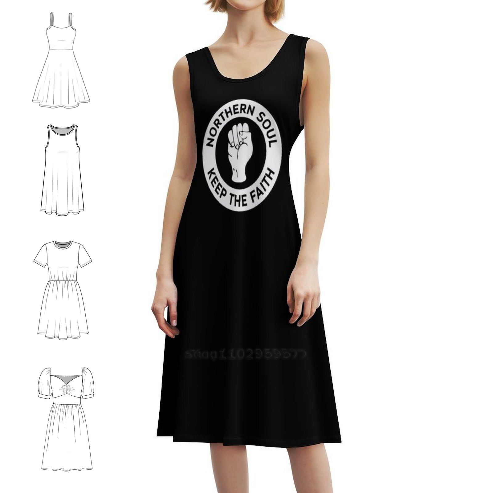 Northern Soul-Keep The Faith B - Women Fashion Gown incelemesi ve fiyatı