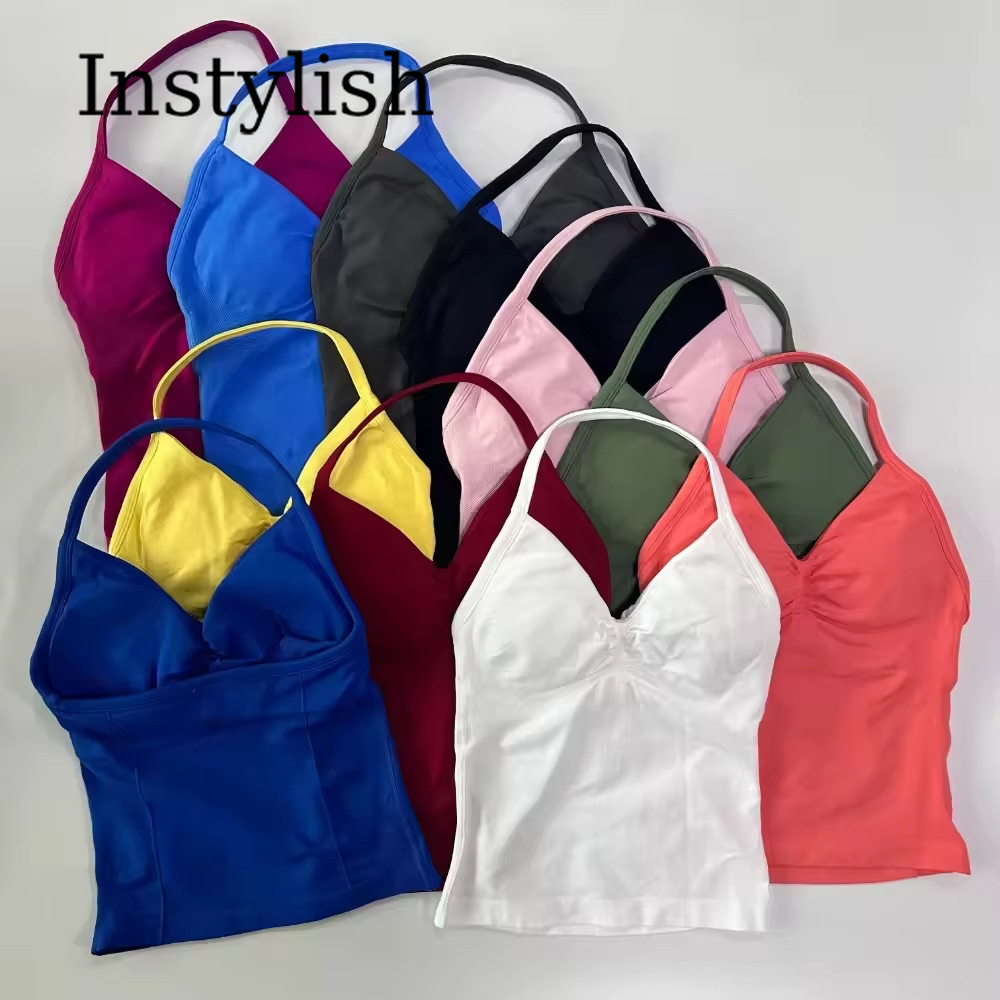Kadınlar İçin Dikişsiz Yoga 2  - V Neck Cami Top incelemesi ve fiyatı
