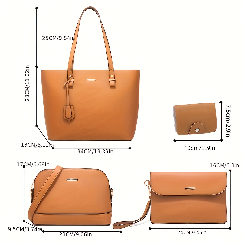 4 adet Moda Kadın Çanta Setler - Crossbody Bag Women incelemesi ve fiyatı