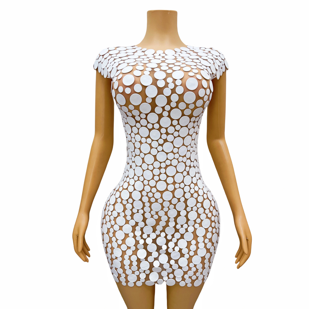 Moda Tasarımı Beyaz Noktalı Kö - Women Fashion Designer Dresses Photos incelemesi ve fiyatı