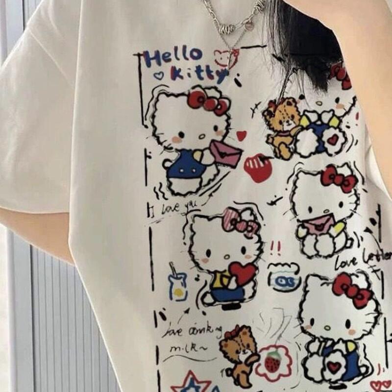 Kısa Kollu Yazlık Hello Kitty  - Women'S Fashion Jersey incelemesi ve fiyatı