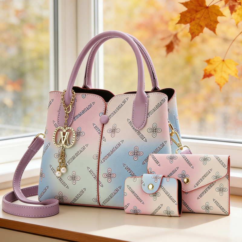 Gradient Kadın Üç Parçalı Set  - Crossbody Bag Women incelemesi ve fiyatı